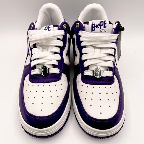 A Bathing Ape Bape Sta 'White Purple (2022)' | US M 9