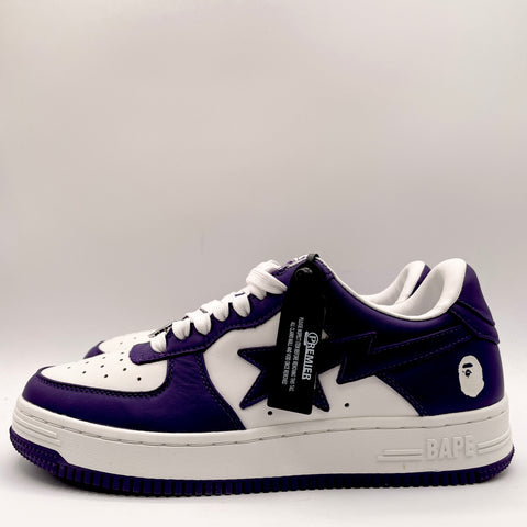 A Bathing Ape Bape Sta 'White Purple (2022)' | US M 9
