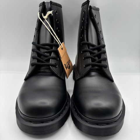 Dr. Martens 1460 Mono Smooth Leather Lace Up Boot 'Black' | US W 8 / US M 7