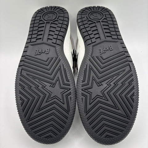 A Bathing Ape Sk8 Sta 'Black Grey (2025)' | US M 10