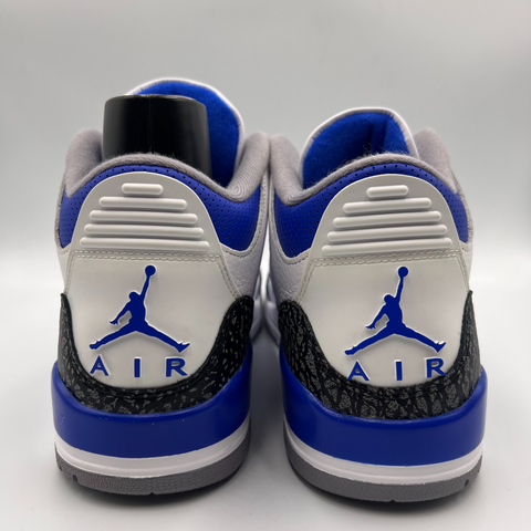 Jordan 3 Retro `Racer Blue (2021)` | US M 10