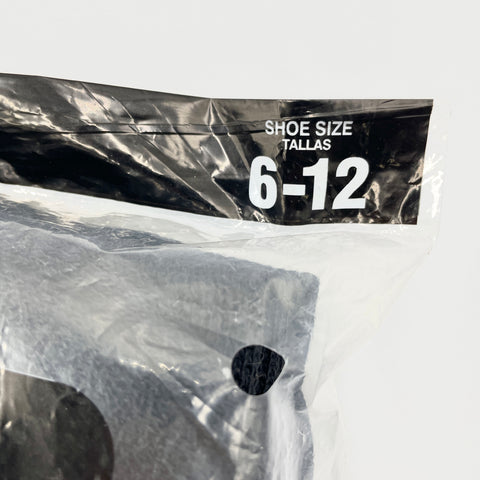 Fall/Winter 2022 Supreme x Hanes Cushion Crew Socks 4 Pairs Pack 'Black' | OS