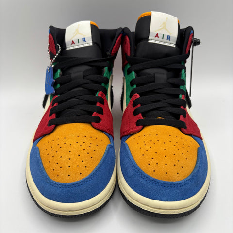 Air Jordan 1 Retro Mid SE 'Fearless Blue the Great (2019)' | US M 8