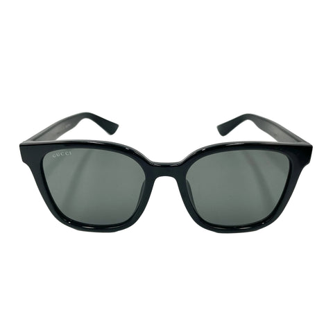 Gucci Polarized Rectangle 56MM Sunglasses 'Black / Gold Hardware' | OS