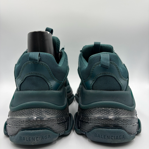 Balenciaga Triple S Clear Sole 'Full Dark Greeen' | EU 40 / US M 7