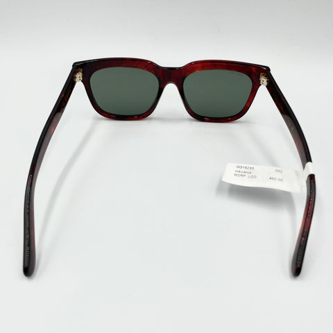 Gucci Havana Sunglasses Rivetto Shades 'Red Brown Resin 002' | OS
