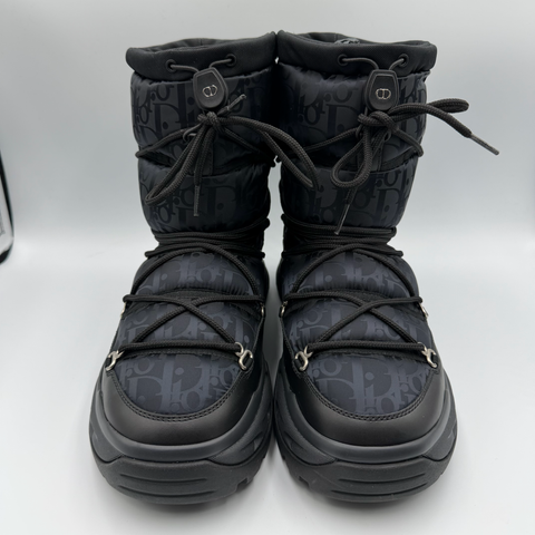 Dior Snow Ankle Boot `Black Oblique Nylon` | EU 41 / US M 8