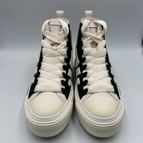 AMIRI Skel Court Hi `Black White` | EU 42 /  US M 9