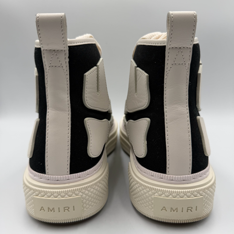 AMIRI Skel Court Hi `Black White` | EU 42 /  US M 9