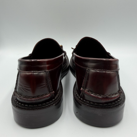 Versace Loafer `Medusa Chain  Maroon' | EU 41 / US M 8