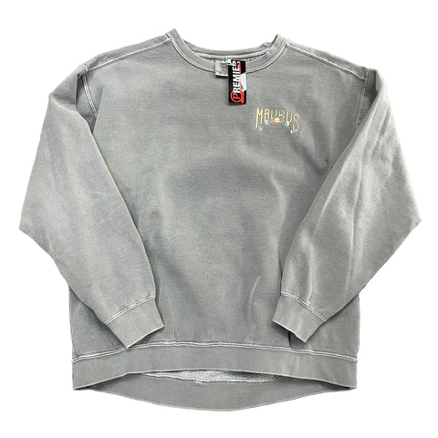 Vintage Comfort Colors Malibu's Surf Shop Sweatshirt 'Gray' | US XL