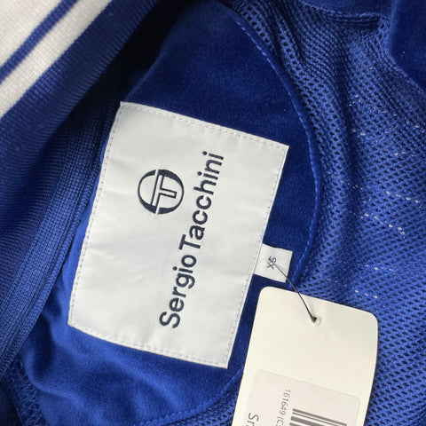 Sergio Tacchini Velvet Track Jacket 'Royal Blue' | US XS