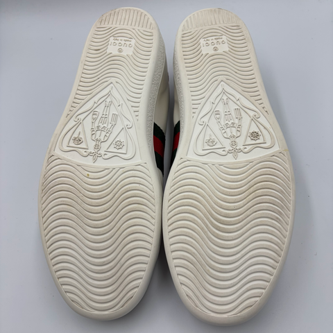 Gucci Ace 'Embroidered Hearts ' | EU 38.5 / US M 7