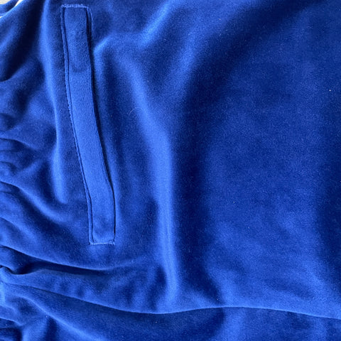 Sergio Tacchini Velvet Track Pant 'Royal Blue' | US XS