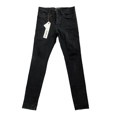 Purple Brand Slim Fit Rip Jeans 'Black' | US M 30"
