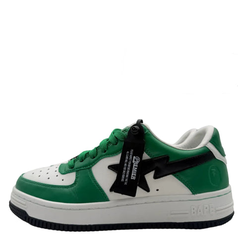 A Bathing Ape Bape Sta #3 M2 'White Green Black' | US M 7