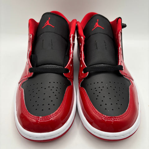 Air Jordan 1 Low SE 'Patent Varsity Red Black (2025)' | US M 8.5