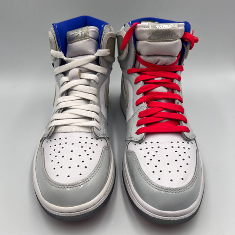Jordan 1 Retro High `Zoom White Racer Blue (2020) | US M 10.5 (NB)