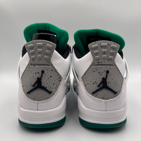 Jordan 4 Retro Women`s `Lucid Green Rasta (2020)` | US W 12 / M 10.5 (NB)
