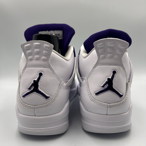 Jordan 4 Retro `Metallic Purple (2020)` | US M 10.5 (NB)