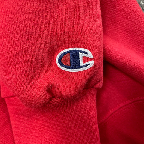 4th Rope Westside Gunn WGXR Champion Crewneck Sweatshirt 'Legion of Doom Red' | US MEN LG