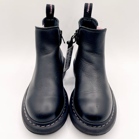 Alexander McQueen Hybrid Chelsea Boots 'Black Pink (PS)' EU 29 / US 12Y
