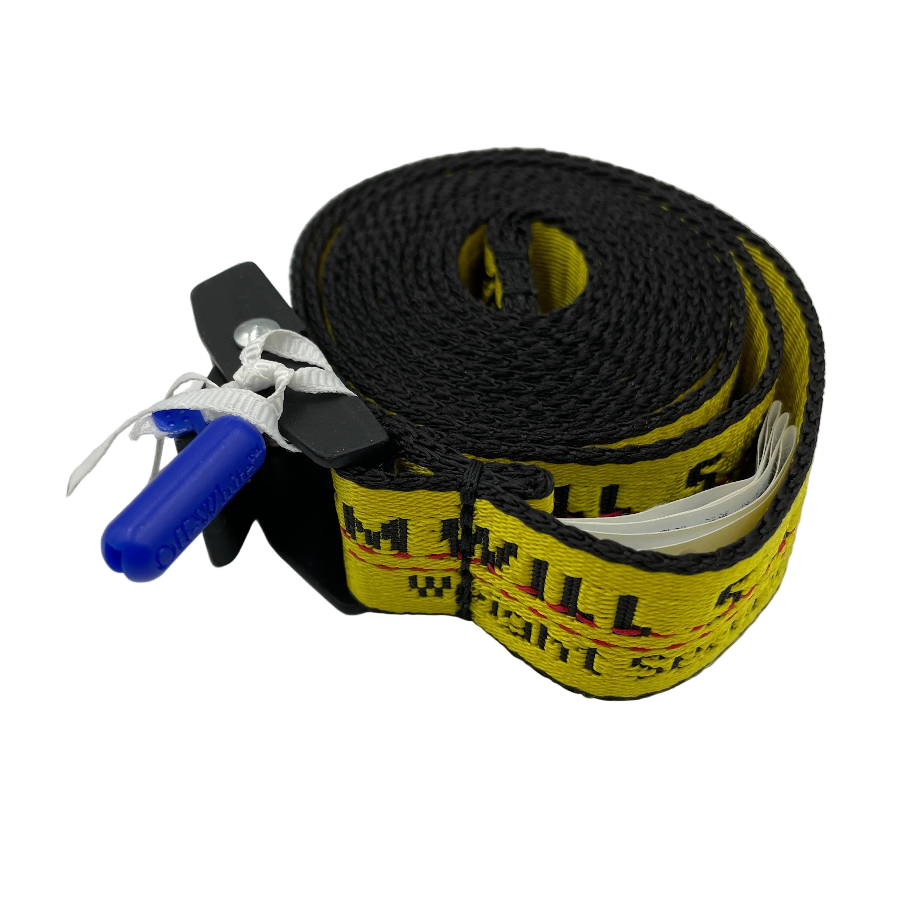 Off-White Mini Industrial Belt 'Yellow Black OG' | OS