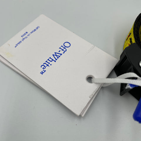 Off-White Mini Industrial Belt 'Yellow Black OG' | OS