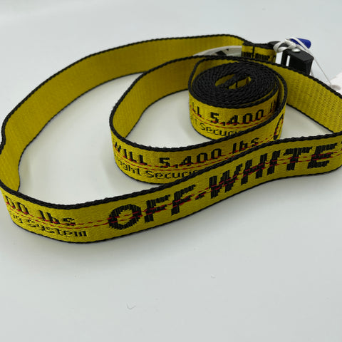 Off-White Mini Industrial Belt 'Yellow Black OG' | OS