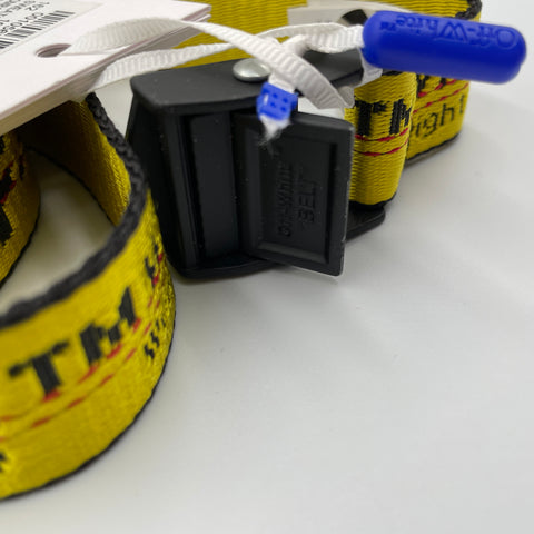 Off-White Mini Industrial Belt 'Yellow Black OG' | OS