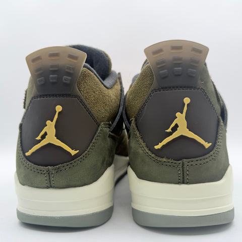 Jordan 4 Retro 'Medium Craft Olive' | US M 9.5
