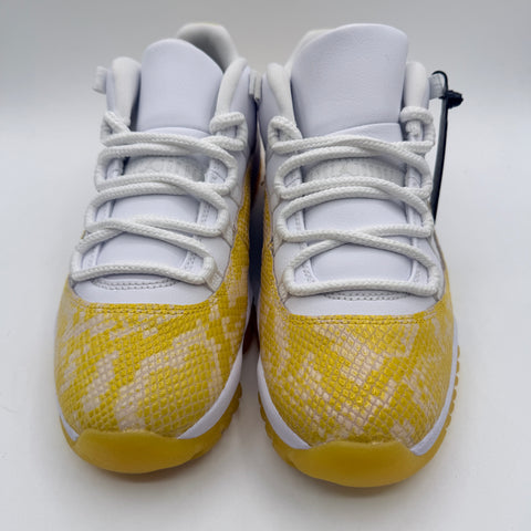 Air Jordan 11 Retro Low 'Yellow Snakeskin (2023 Women's)' | US W9 / US M7.5
