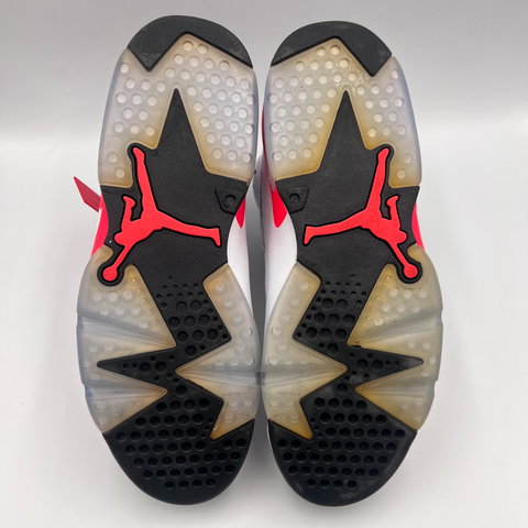 Jordan 6 Retro `Infrared White (2014)` | US M 9.5 (NB)