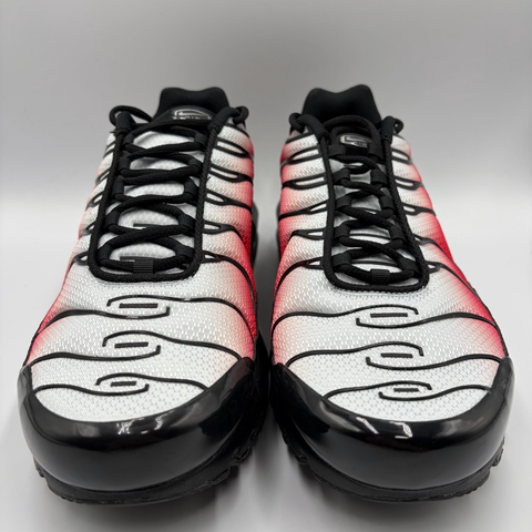 Nike Air Max Plus  'Pure Platinum University Red Black White' | US M 13