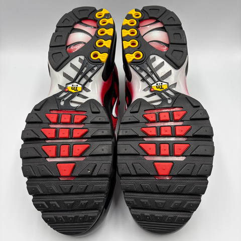 Nike Air Max Plus  'Pure Platinum University Red Black White' | US M 13