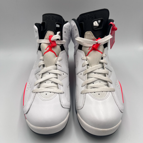 Jordan 6 Retro `Infrared White (2014)` | US M 9.5 (NB)
