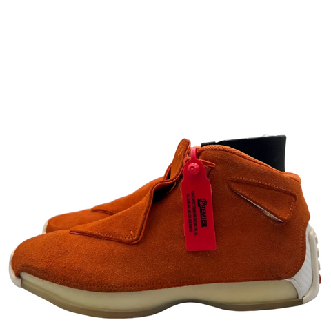 Jordan 18 Retro `Campfire Orange (2018)` | US M 9.5 (NB)
