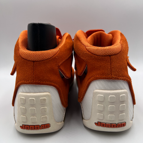 Jordan 18 Retro `Campfire Orange (2018)` | US M 9.5 (NB)