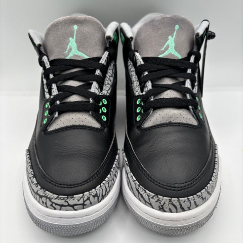 Air Jordan 3 Retro 'Green Glow (2024)' | US M 10 (No Box)