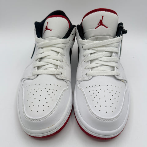 Air Jordan 1 Retro Low 'White University Red Black (2020)' | US M 9