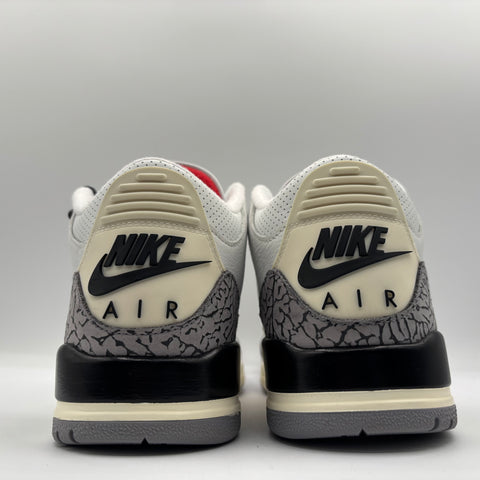 Air Jordan 3 Retro 'White Cement Reimagined (2023)' | US M 8 (No Box)