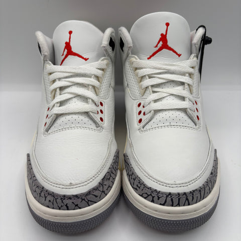 Air Jordan 3 Retro 'White Cement Reimagined (2023)' | US M 8 (No Box)