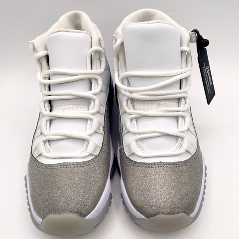 Air Jordan 11 Retro 'White Metallic Silver (2019)' | US W 5.5 / US GS 4Y