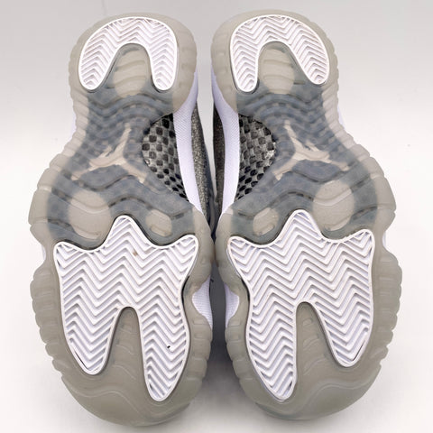 Air Jordan 11 Retro 'White Metallic Silver (2019)' | US W 5.5 / US GS 4Y