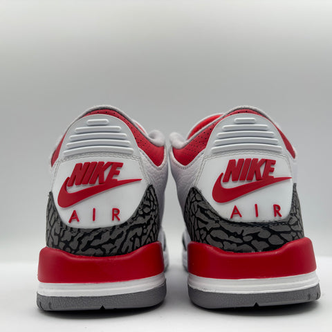 Air Jordan 3 Retro 'Fire Red (2022)' | US M 6Y