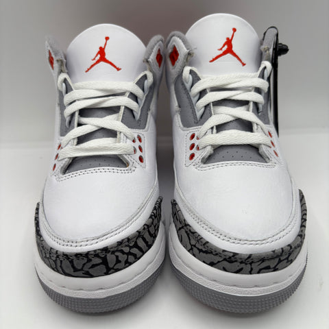 Air Jordan 3 Retro 'Fire Red (2022)' | US M 6Y