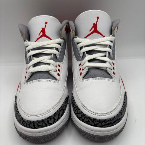 Air Jordan 3 Retro 'Fire Red (2022)' | US M 8