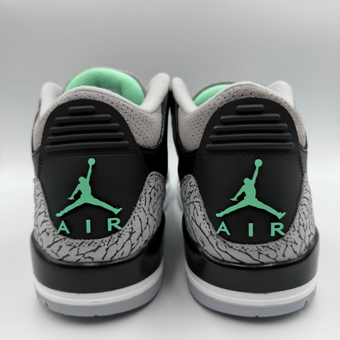 Air Jordan 3 Retro 'Green Glow (2024)' | US M 11