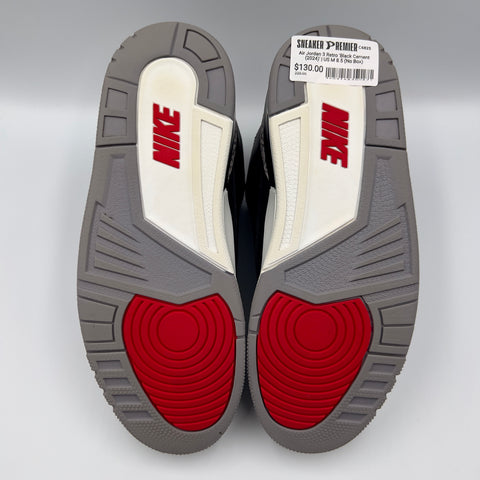 Air Jordan 3 Retro 'Black Cement (2024)' | US M 8.5 (No Box)