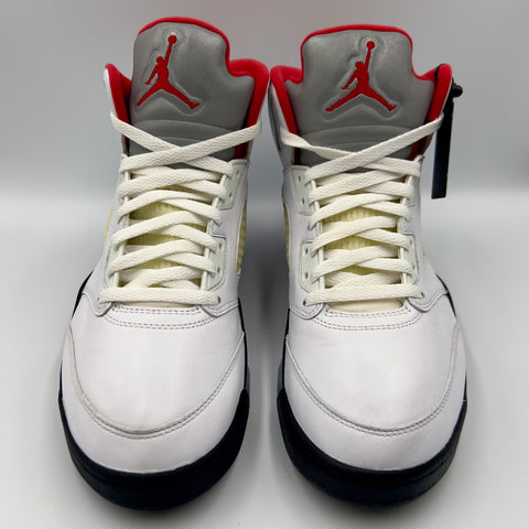 Air Jordan 5 Retro 'Fire Red Silver Tongue (2020)' | US M 10.5 (No Box)